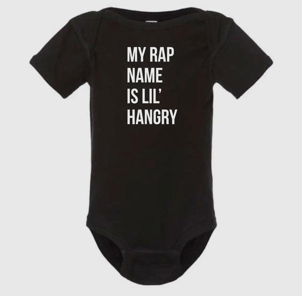 MY RAP NAME ONESIE