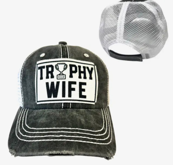 TROPHY WIFE UNISEX HAT