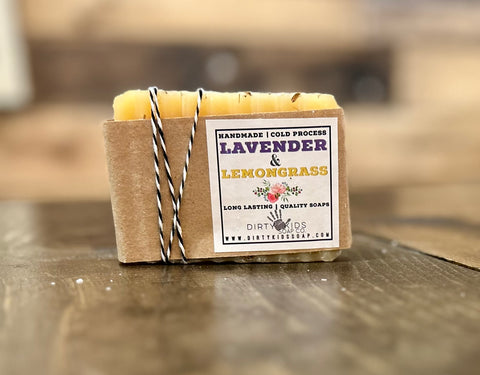 LAVENDER & LEMONGRASS BAR SOAP