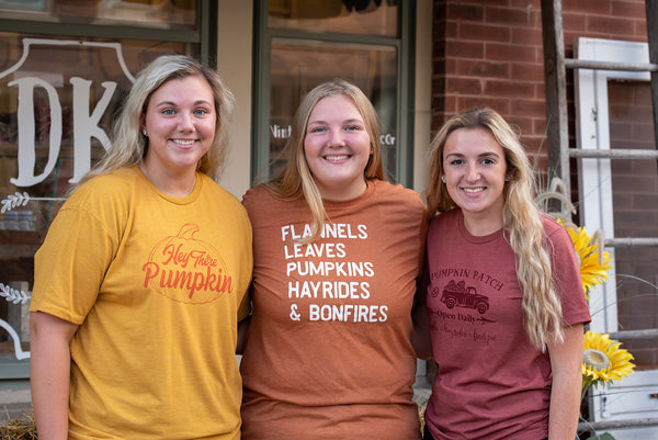 HEY THERE PUMPKIN FALL T-SHIRT