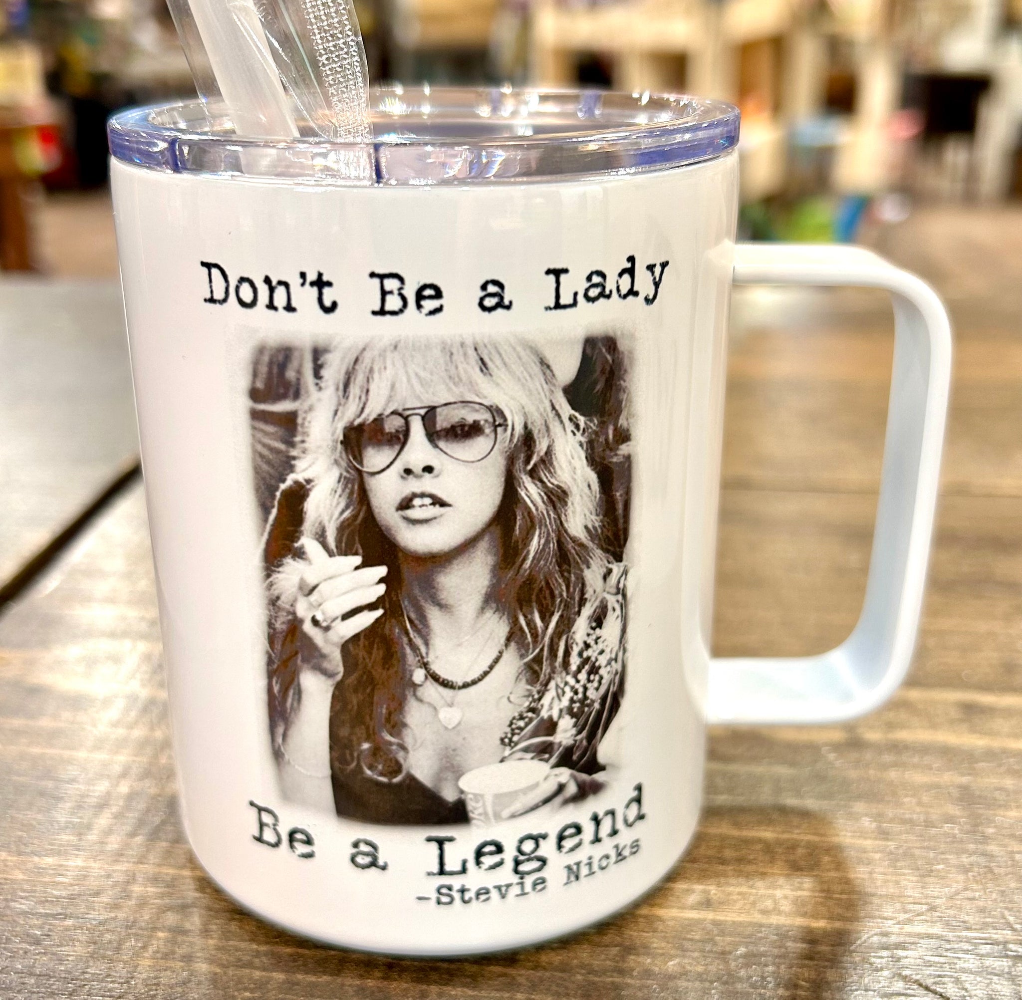 Don’t Be A Lady 12oz Metal Tumblers w/ Handle