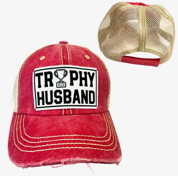 TROPHY HUSBAND UNISEX HAT