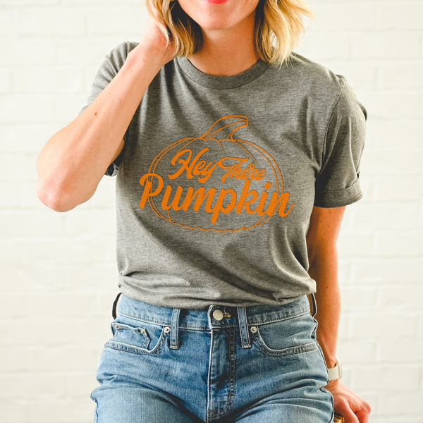 HEY THERE PUMPKIN FALL T-SHIRT