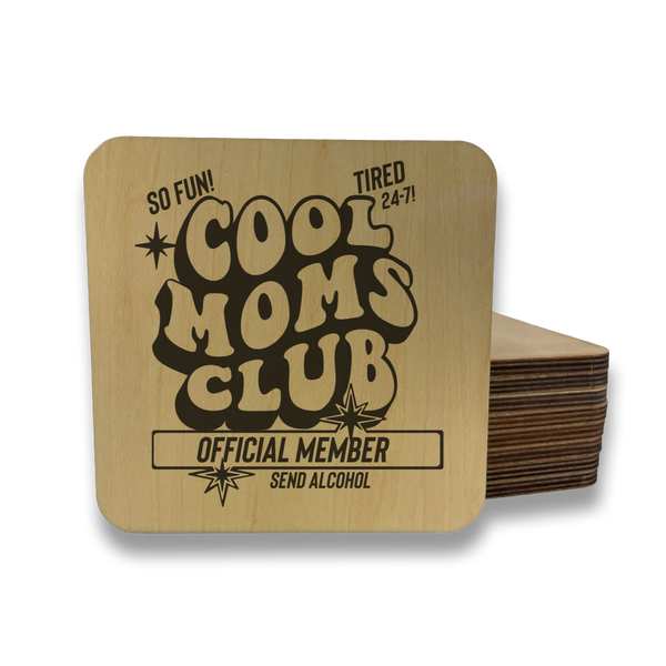 COOL MOMS CLUB DK MAGNET / DRINK COASTER