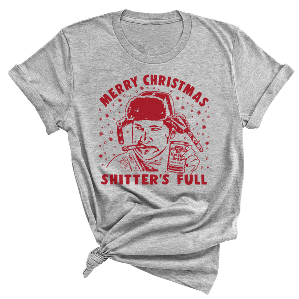MERRY CHRISTMAS SHITTERS FULL T-SHIRT