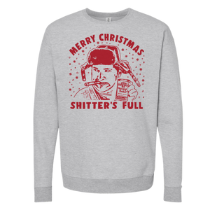 MERRY CHRISTMAS SHITTERS FULL Crewneck Sweatshirt