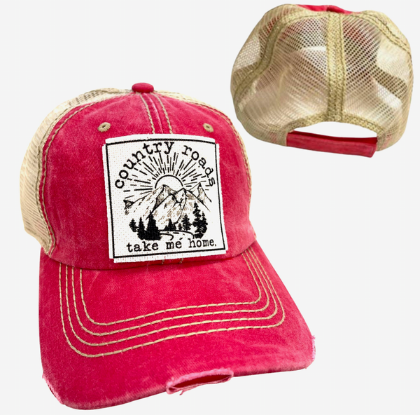 COUNTRY ROADS TAKE ME HOME UNISEX HAT