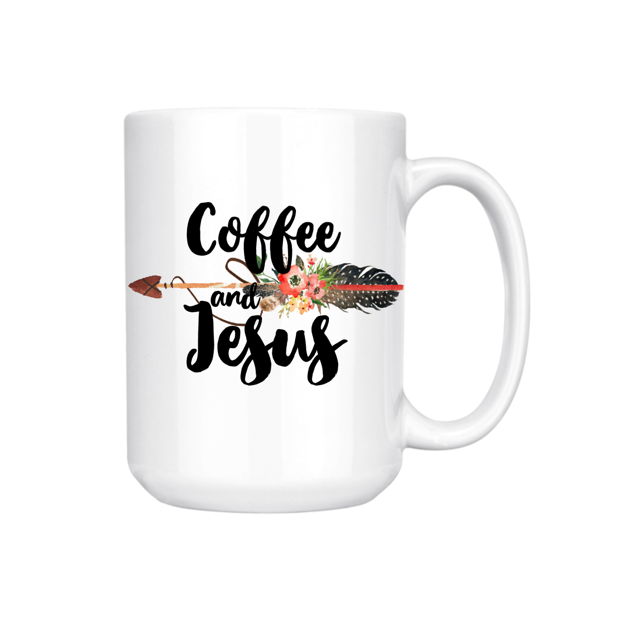 COFFEE AND JESUS MUG