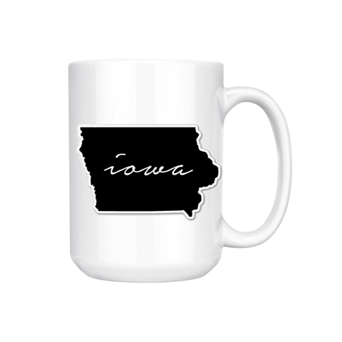 IOWA SCRIPT MUG