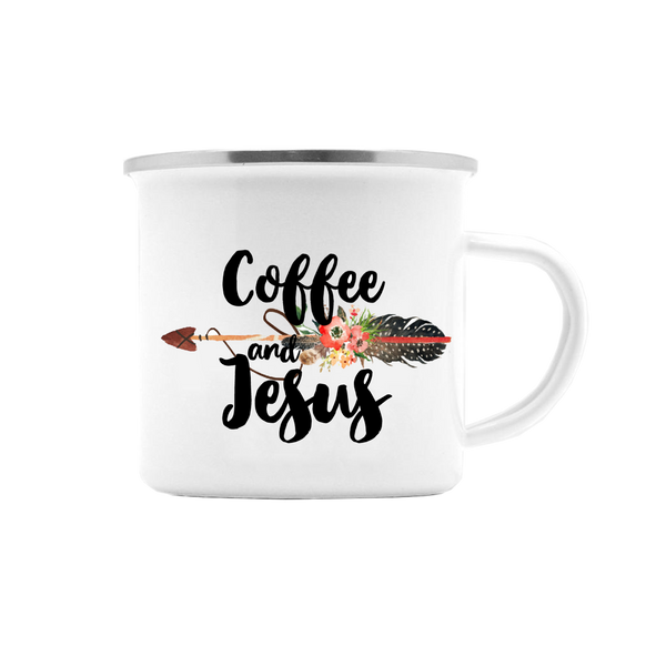 COFFEE AND JESUS MUG
