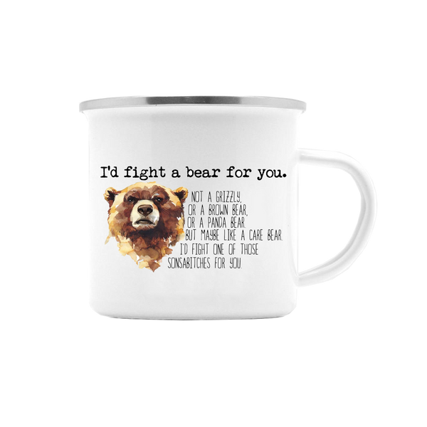 FIGHT A BEAR FOR YOU MUG