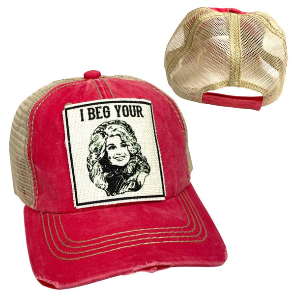 I BEG YOUR PARTON UNISEX HAT