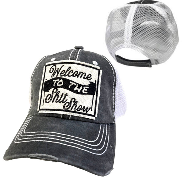 WELCOME TO THE SHIT SHOW UNISEX HAT