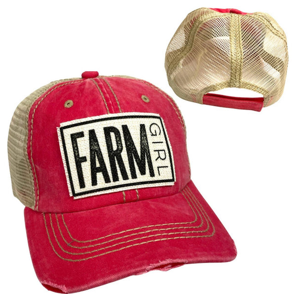 FARM GIRL UNISEX HAT