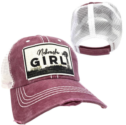 NEBRASKA GIRL UNISEX HAT