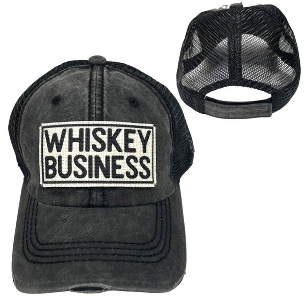 WHISKEY BUSINESS UNISEX HAT