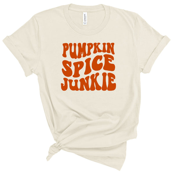 PUMPKIN SPICE JUNKIE T-SHIRT