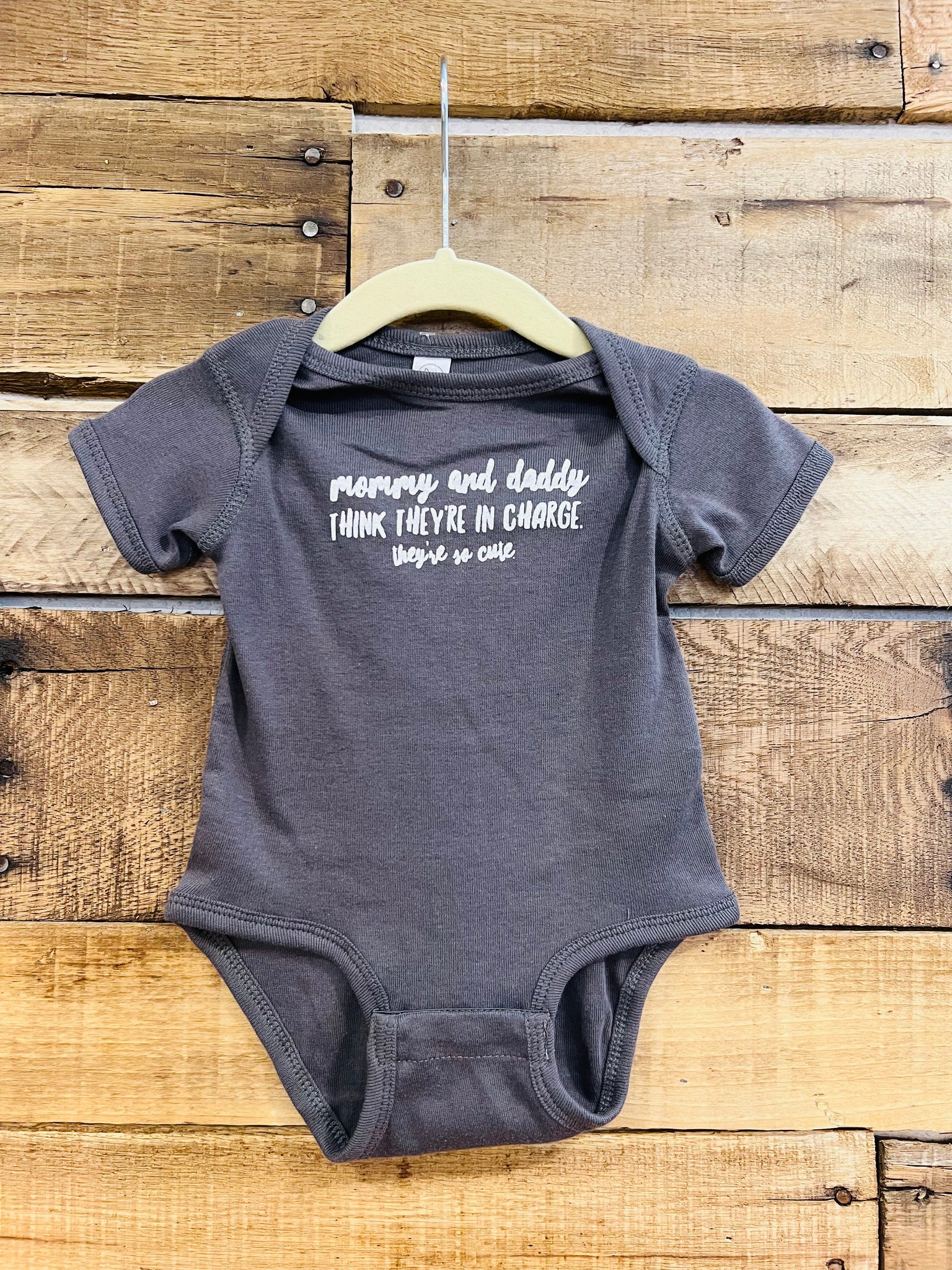 MOMMY AND DADDY ONESIE